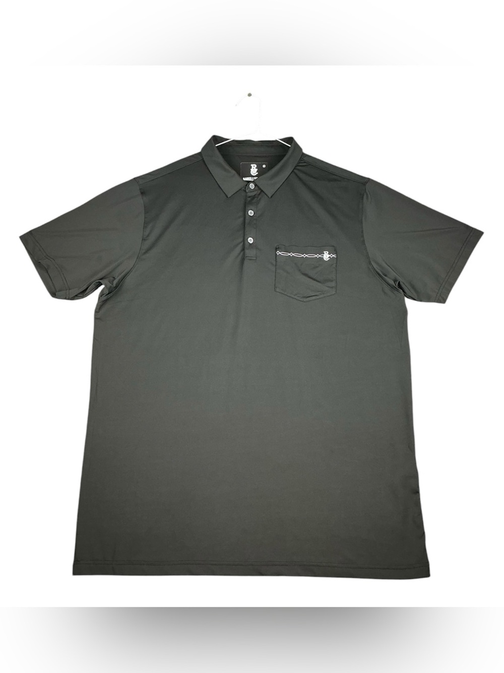 Raised By Coyotes Shirt Mens XL “Go Everywhere” Stretch Golf Performance Polo